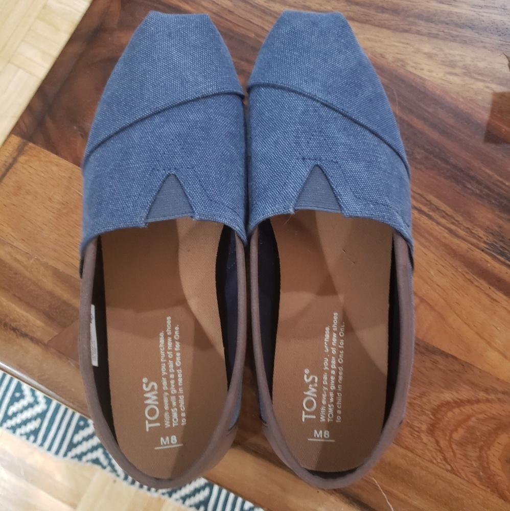 Denim toms